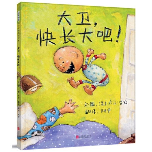 大卫系列全5册 —— 大卫不可以+大卫上学去+大卫惹麻烦+大卫圣诞节到了+大卫城快长大吧(可单买)