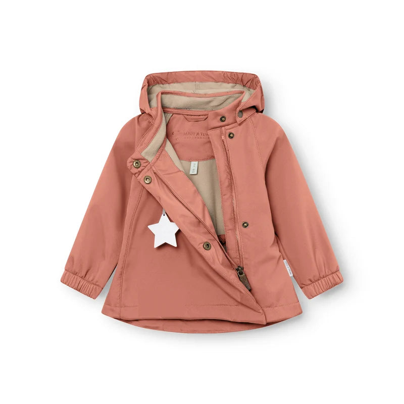 MINI A TURE MATWAI Softshell Jacket GRS | Ages 18m-3y