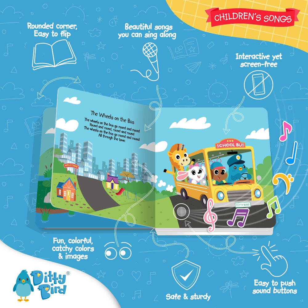 Ditty Bird Sound Book: Children´s Songs