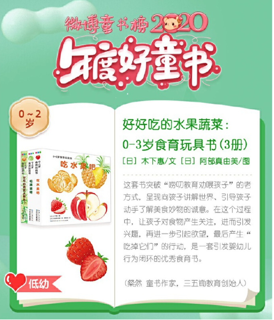 吃水果吧(全三册):0-3岁食育玩具书