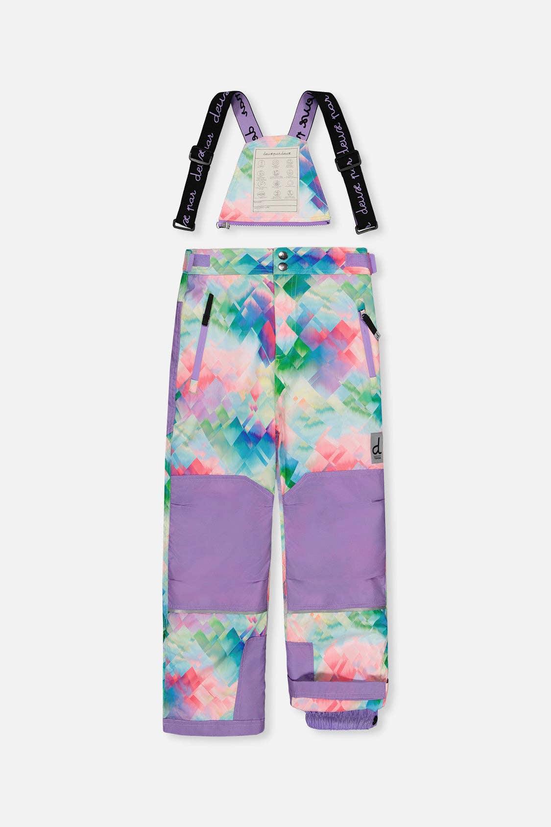 [Pre-order] 2-Piece Teknik Snowsuit Multicolor Diamond Pattern