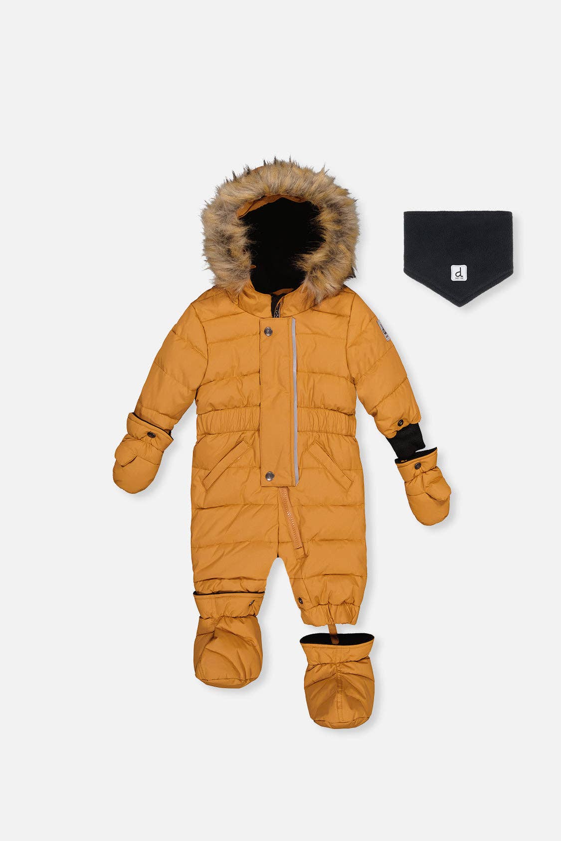 [Pre-order] Baby Original One Piece Puffy Snowsuit Brown Sugar