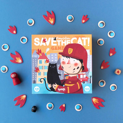 Londji Save the Cat! - Cooperation Game | Ages 4-8
