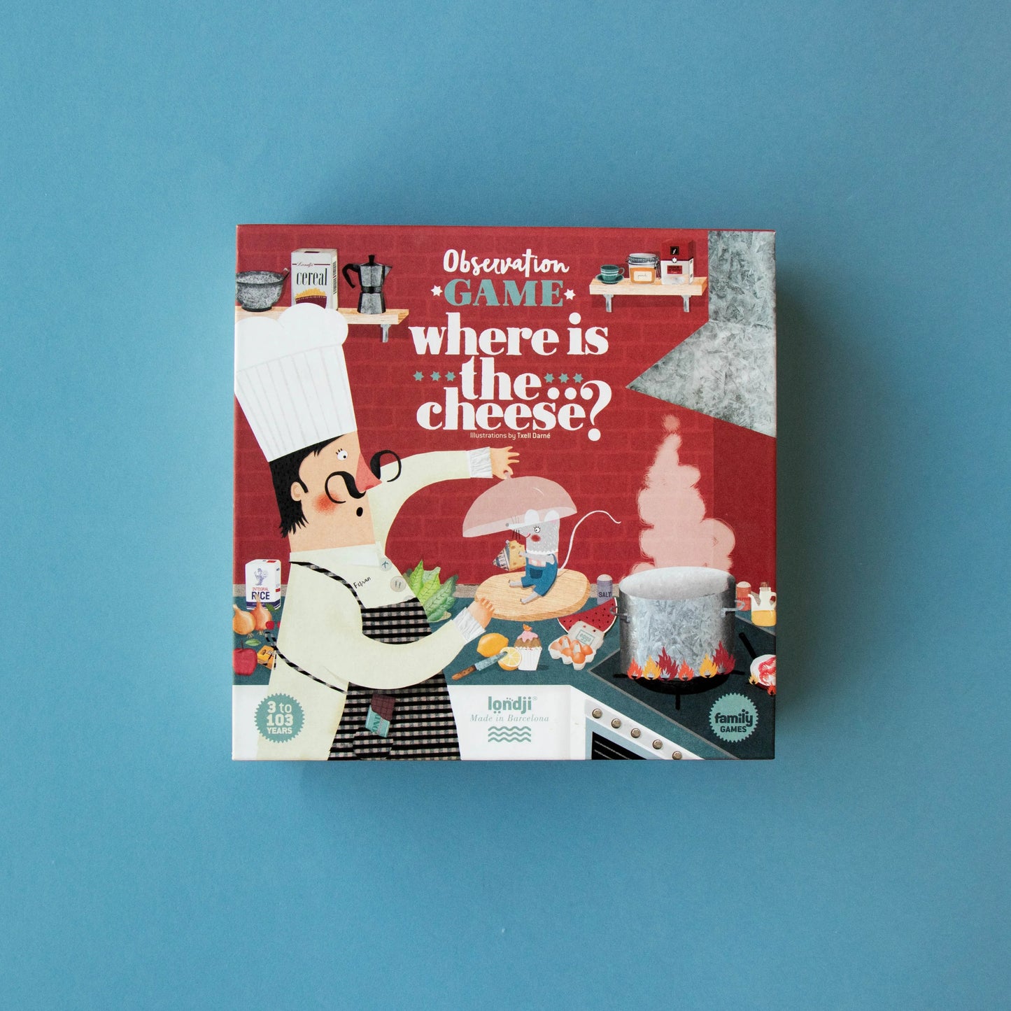 Londji Where is the Cheese? - Observation Game | Ages 3 to 103