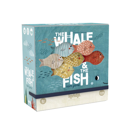 Londji The Whale & The Fish - Wooden Calm Game | Ages 3+