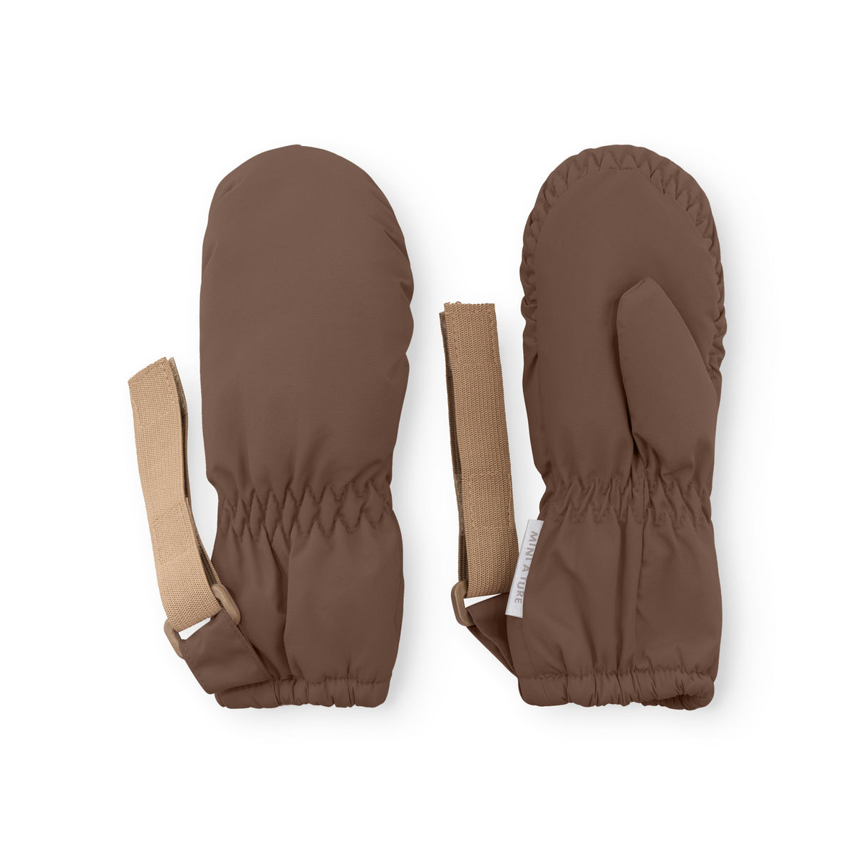 MINI A TURE MATCORDT mittens - Chestnut Brown