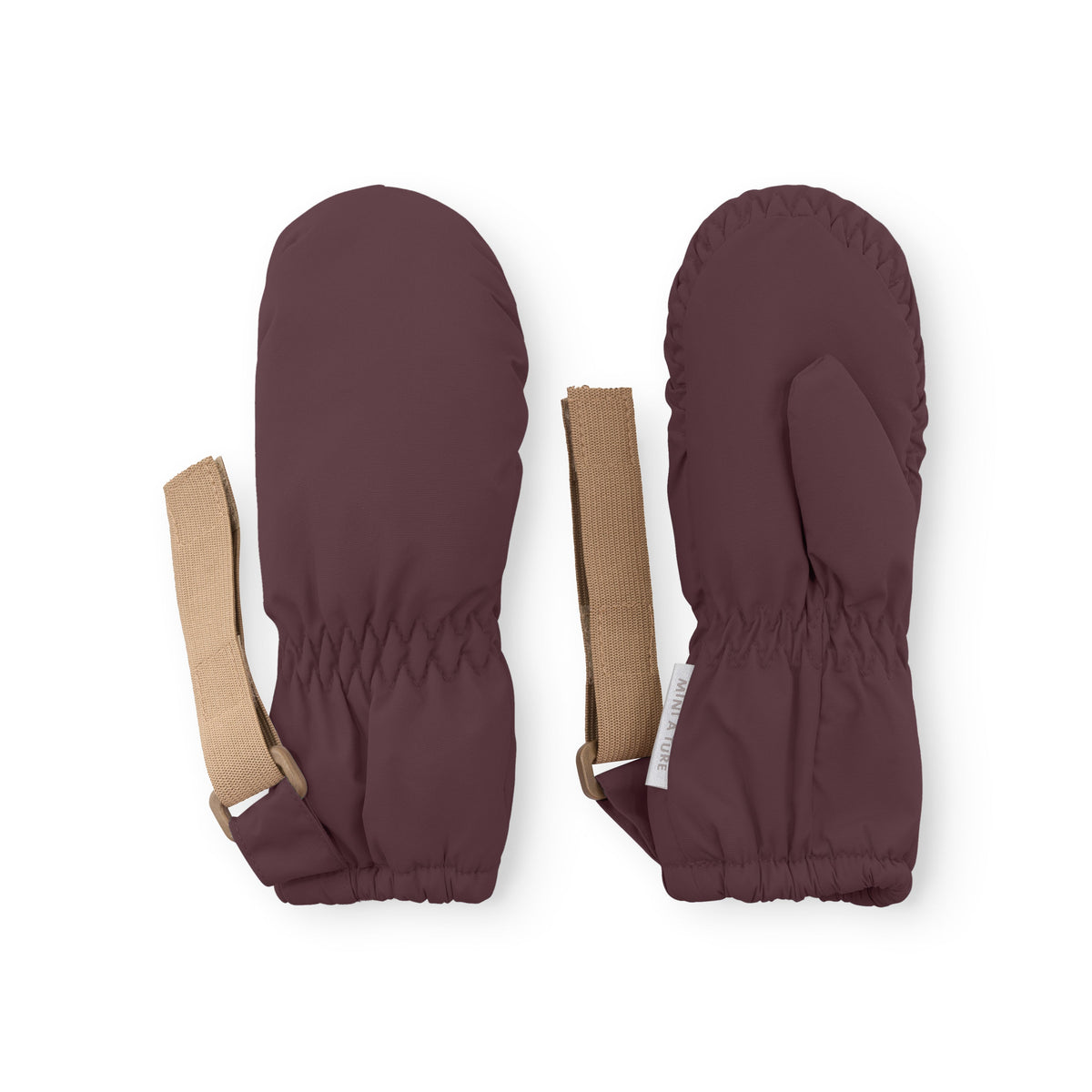 MINI A TURE MATCORDT mittens - Fudge Aubergine