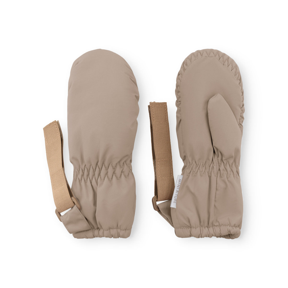 MINI A TURE MATCORDT mittens - Grey Brown