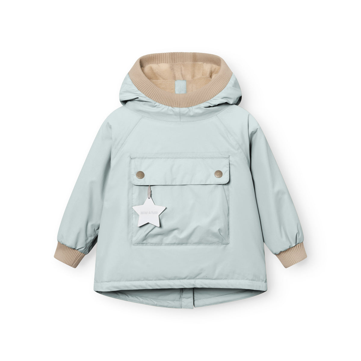 MINI A TURE MATBABYWEN winter anorak - Baby Blue - front