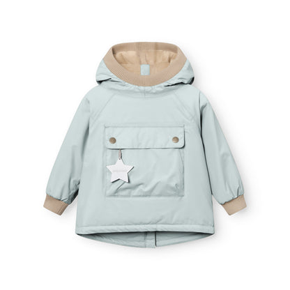 MINI A TURE MATBABYWEN winter anorak - Baby Blue - front