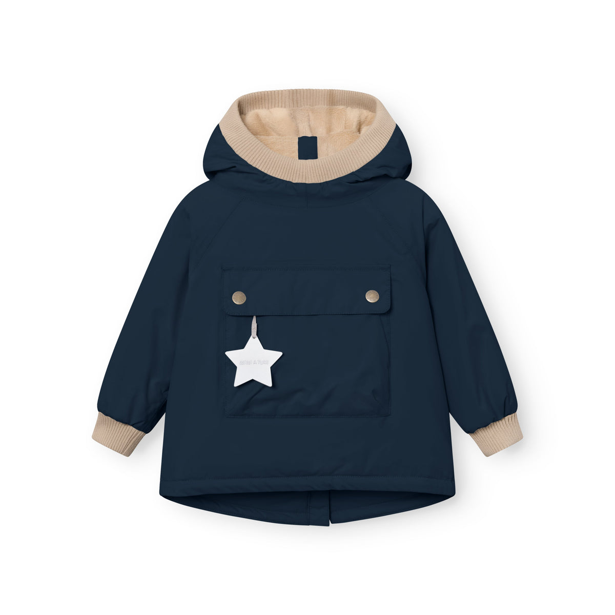 MINI A TURE MATBABYWEN winter anorak - Outer Space - front