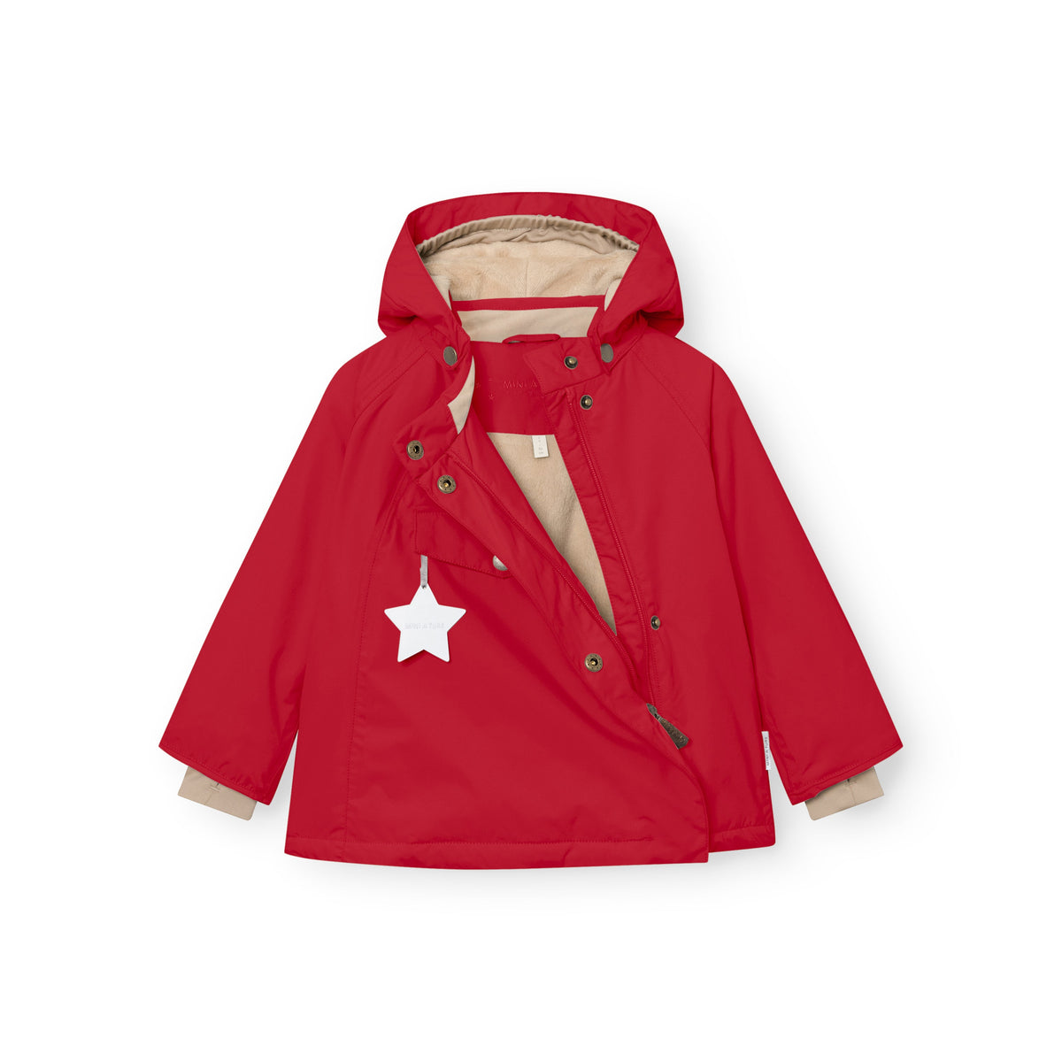 MINI A TURE MATWANG winter jacket - Chili Pepper - fleece lining