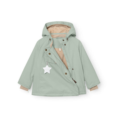 MINI A TURE MATWANG winter jacket - Slate Gray - fleece lining