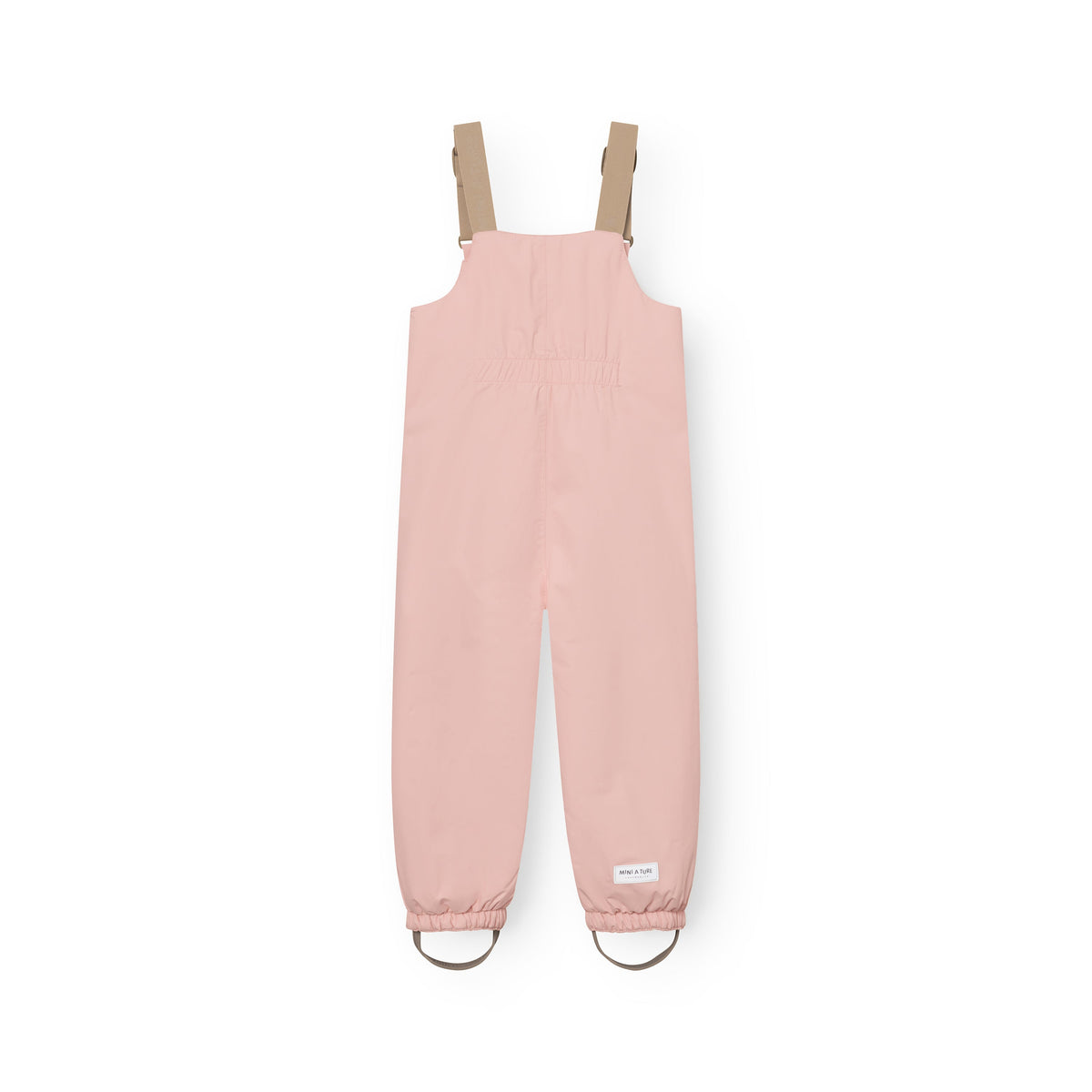 MINI A TURE MATWALENTEX snow pants - Adobe Rose - braces and dropped crotch