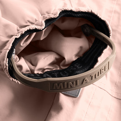 MINI A TURE MATWISTI snowsuit - Adobe Rose - adjustable foot strap