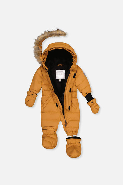 [Pre-order] Baby Original One Piece Puffy Snowsuit Brown Sugar