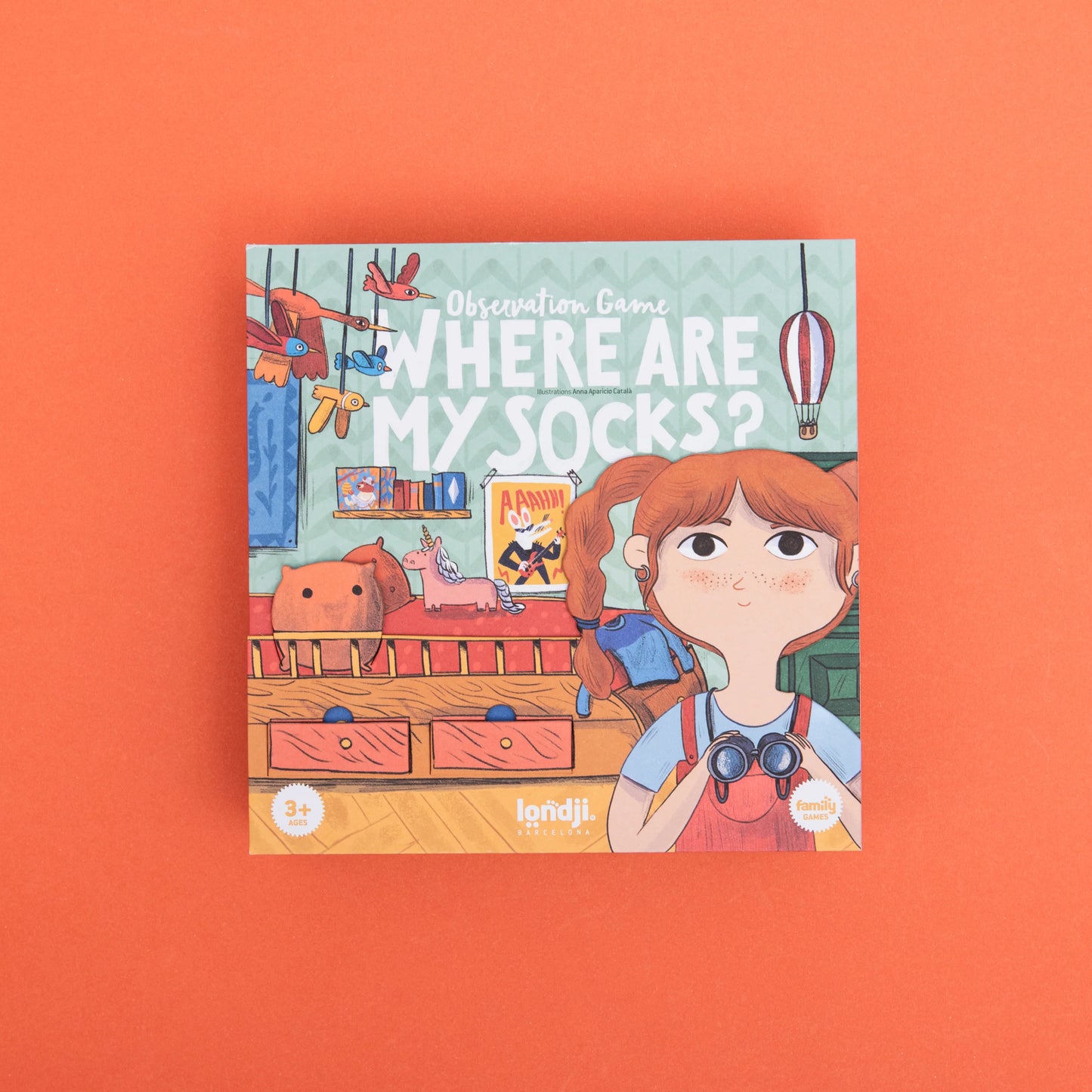Londji Where Are My Socks? - Observation Game | Ages 3+