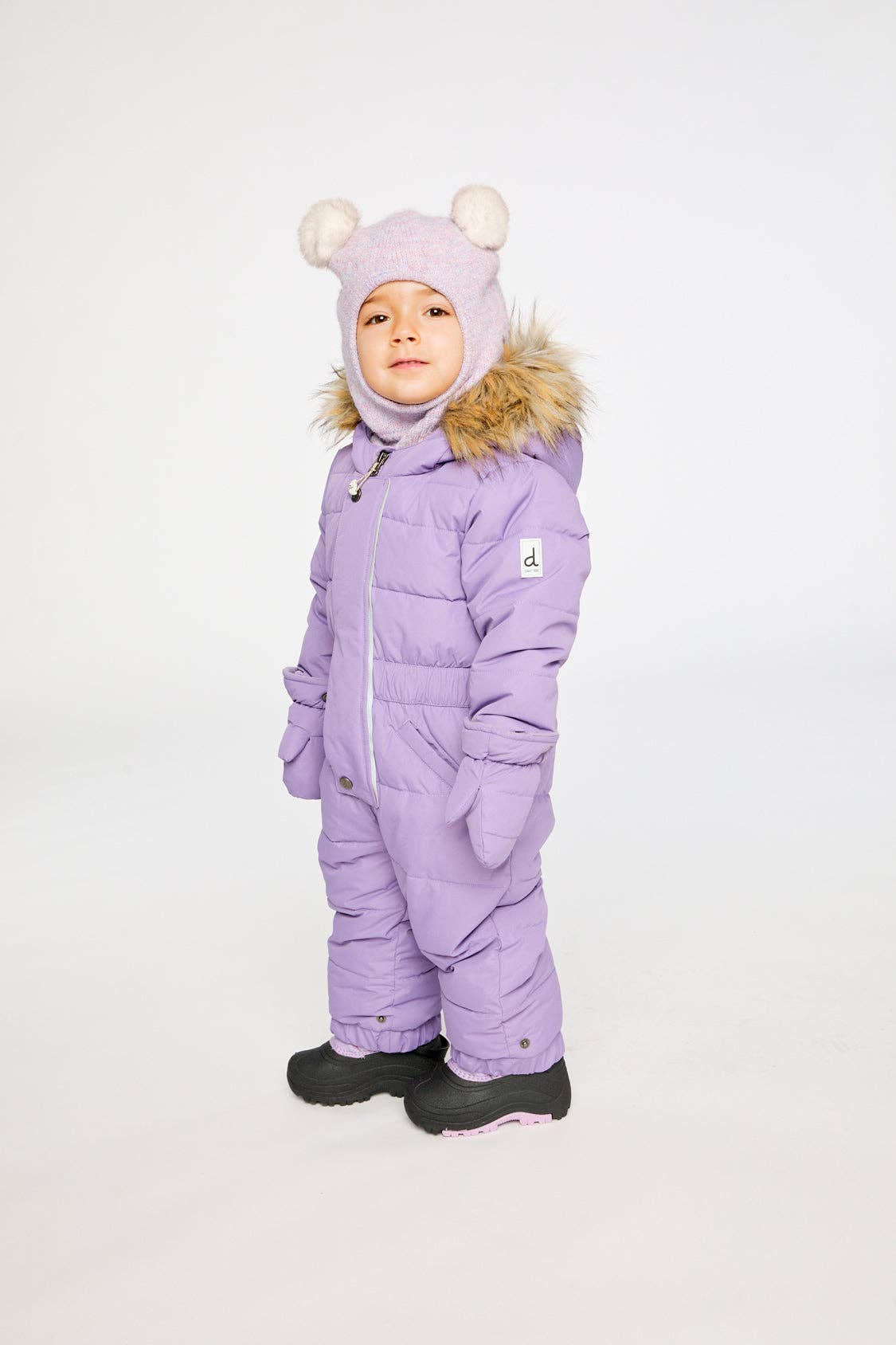 [Pre-order] Baby Original One Piece Puffy Snowsuit Violet