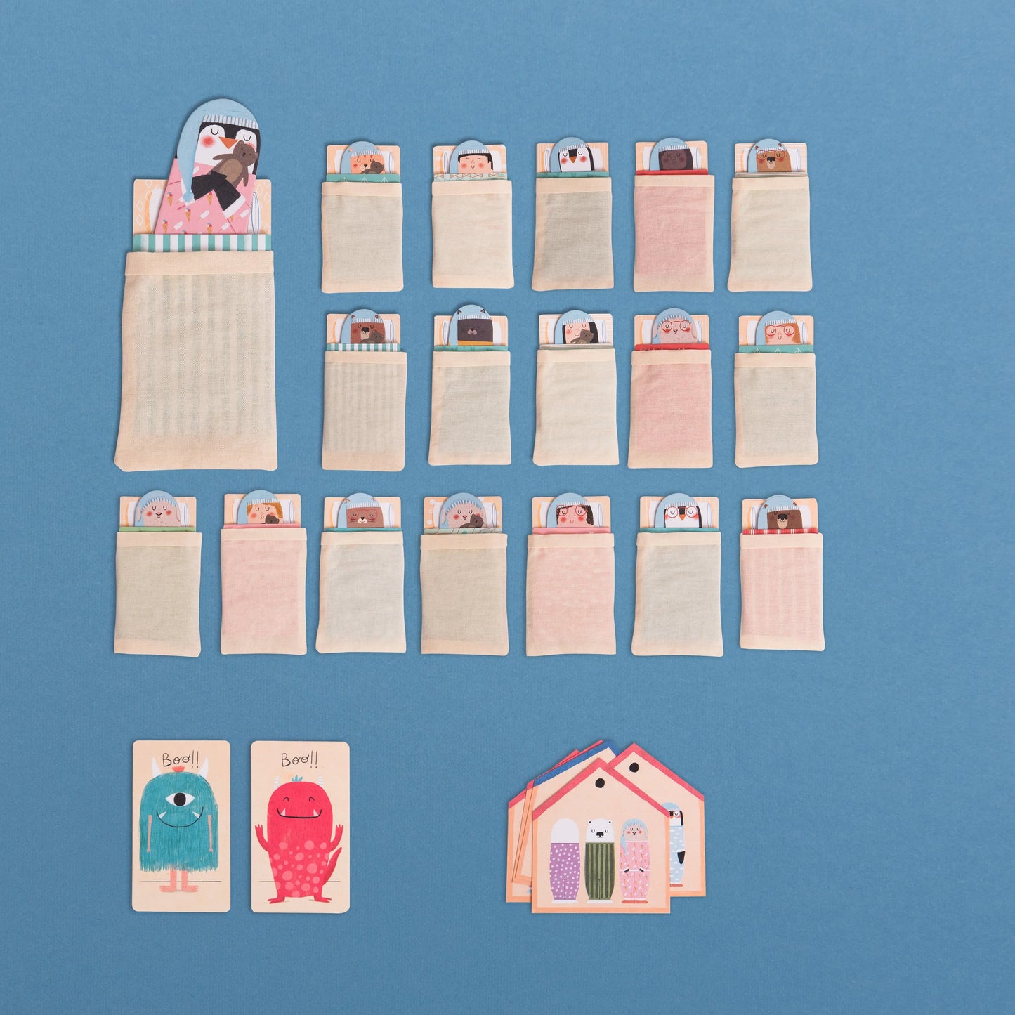 Londji Good Night - 3-in-1 Family Game (Memory, Matching, Deduction) | Ages 3+