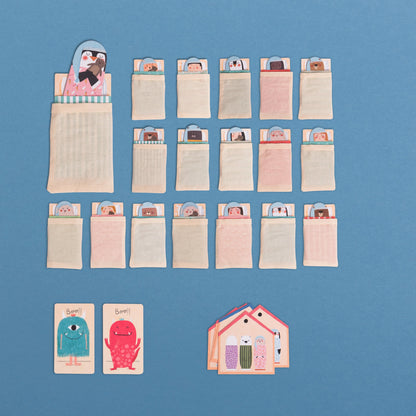 Londji Good Night - 3-in-1 Family Game (Memory, Matching, Deduction) | Ages 3+