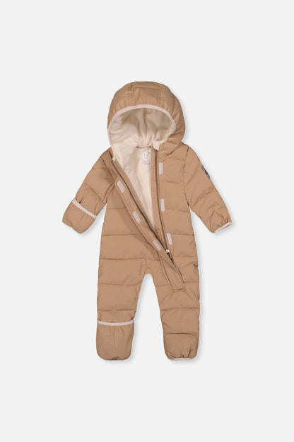 [Pre-order] Baby Cloud One Piece Snowsuit Adapted For Car Seats Beige
