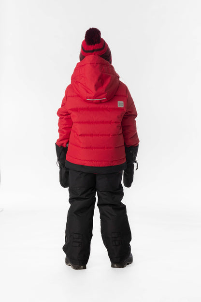 [Pre-order] Two Piece Play Snowsuit Red With Black Pants