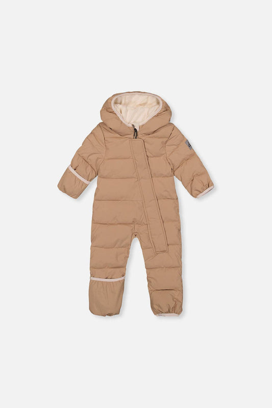 [Pre-order] Baby Cloud One Piece Snowsuit Adapted For Car Seats Beige