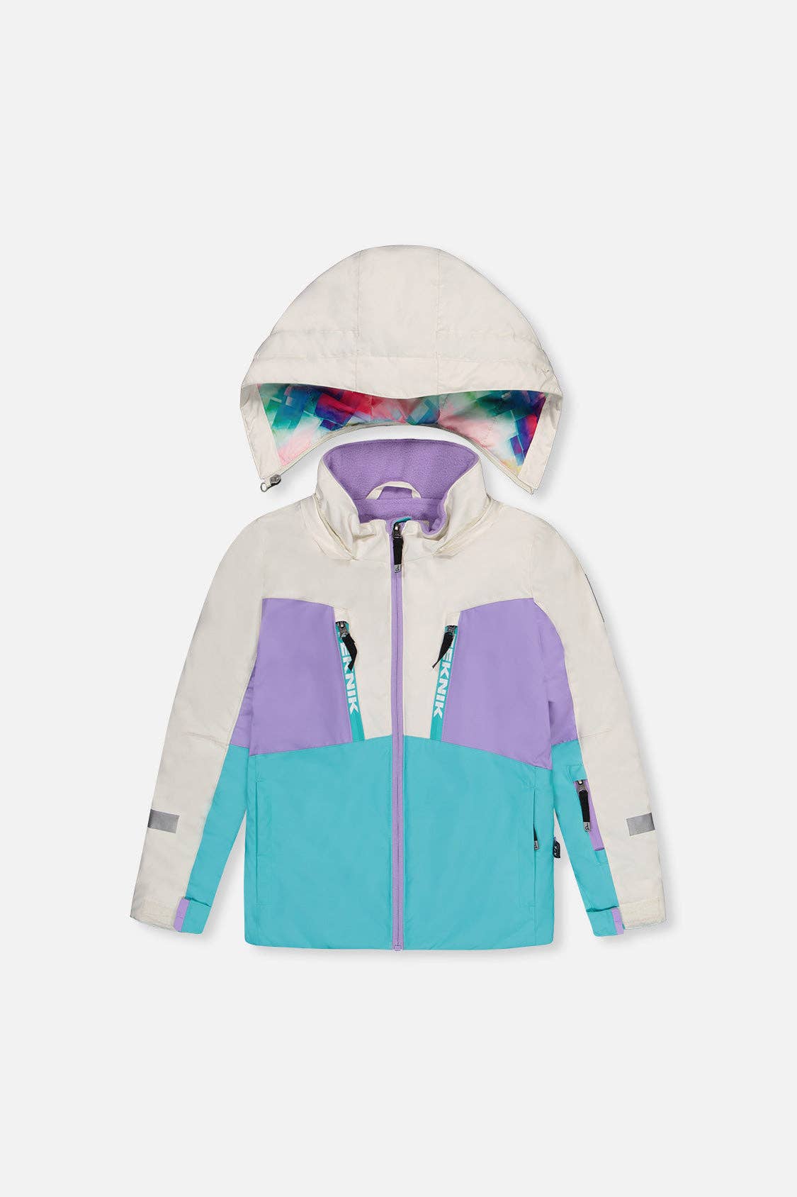 [Pre-order] 2-Piece Teknik Snowsuit Multicolor Diamond Pattern
