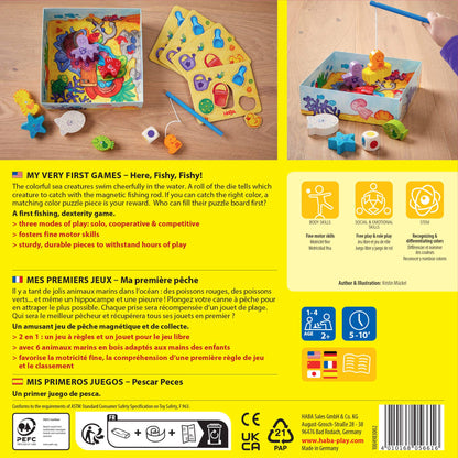 My Very First Games - Here, Fishy, Fishy! Magnetic Game