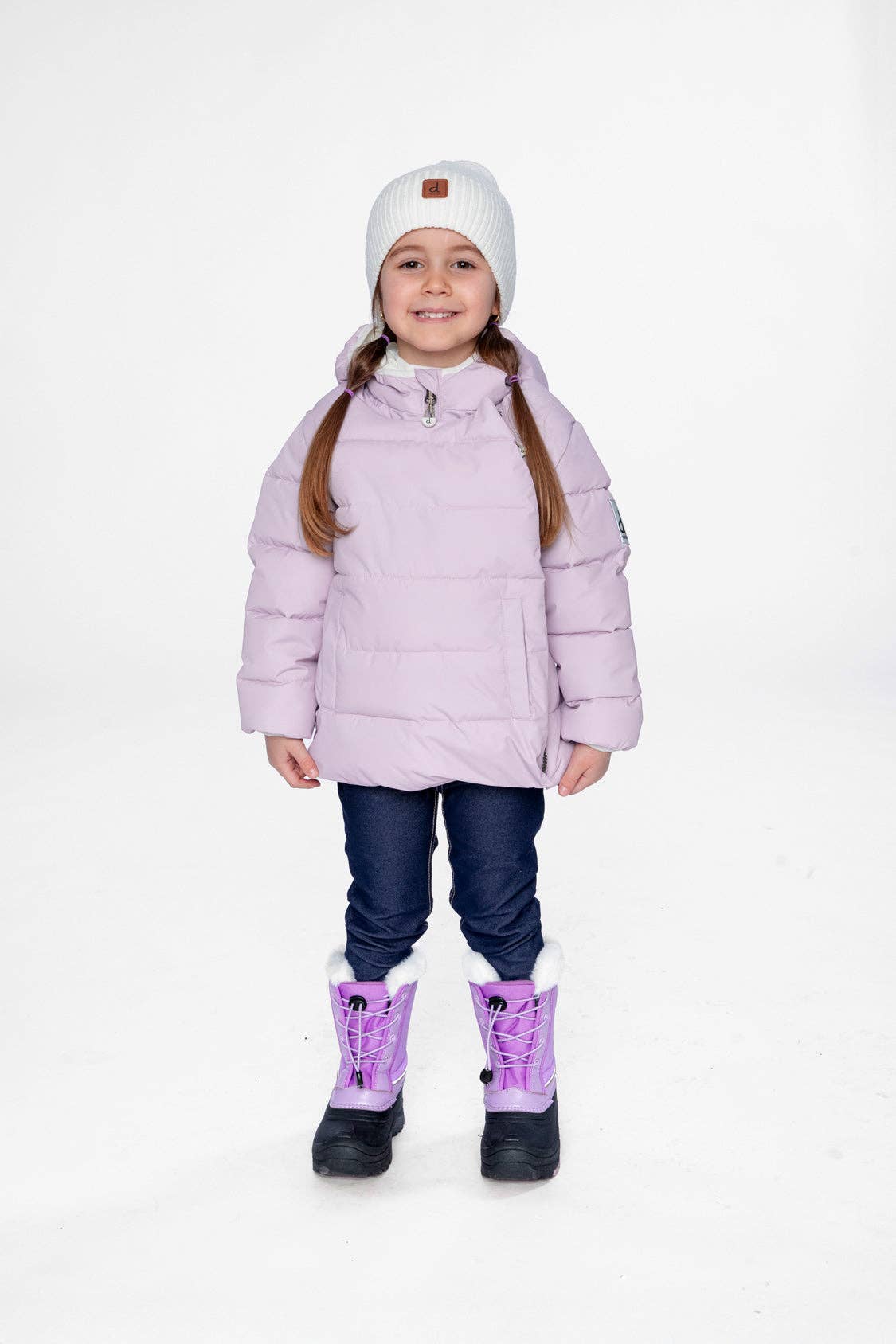 [Pre-order] Winter Jacket Adapted For Car Seats Lavender
