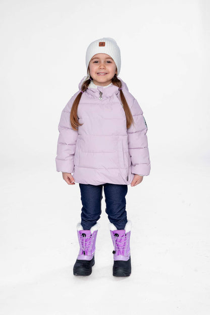 [Pre-order] Winter Jacket Adapted For Car Seats Lavender