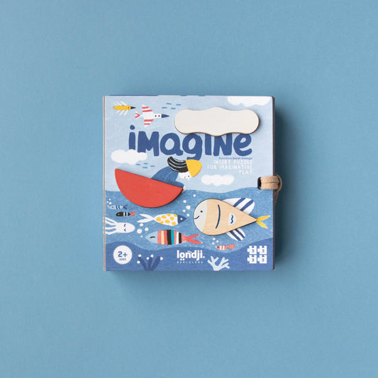 Londji Imagine - Wooden Insert Puzzle for Imaginative Play | Ages 2+