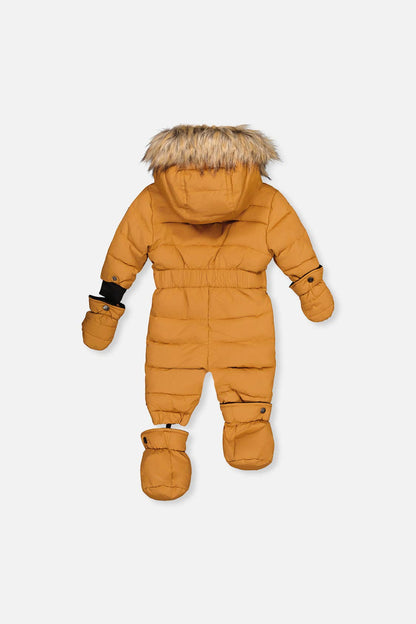 [Pre-order] Baby Original One Piece Puffy Snowsuit Brown Sugar
