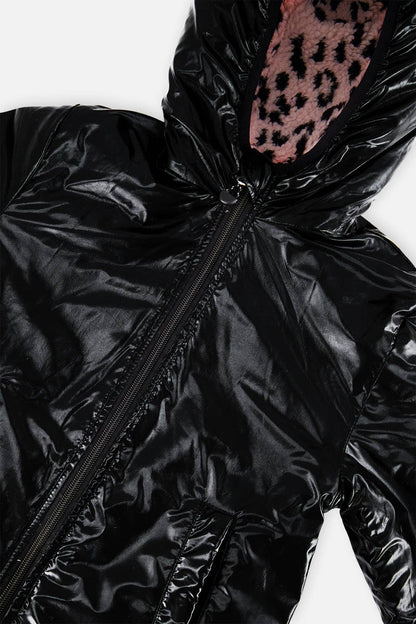 [Pre-order] Reversible Mid-Season Jacket Pink And Black