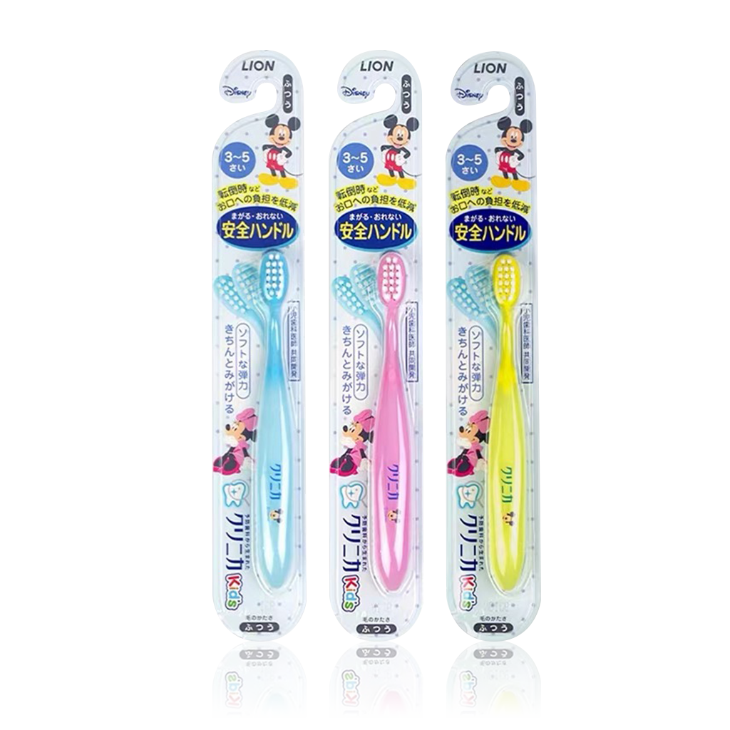 LION Disney Mickey Kids Toothbrush | Ages 3-5
