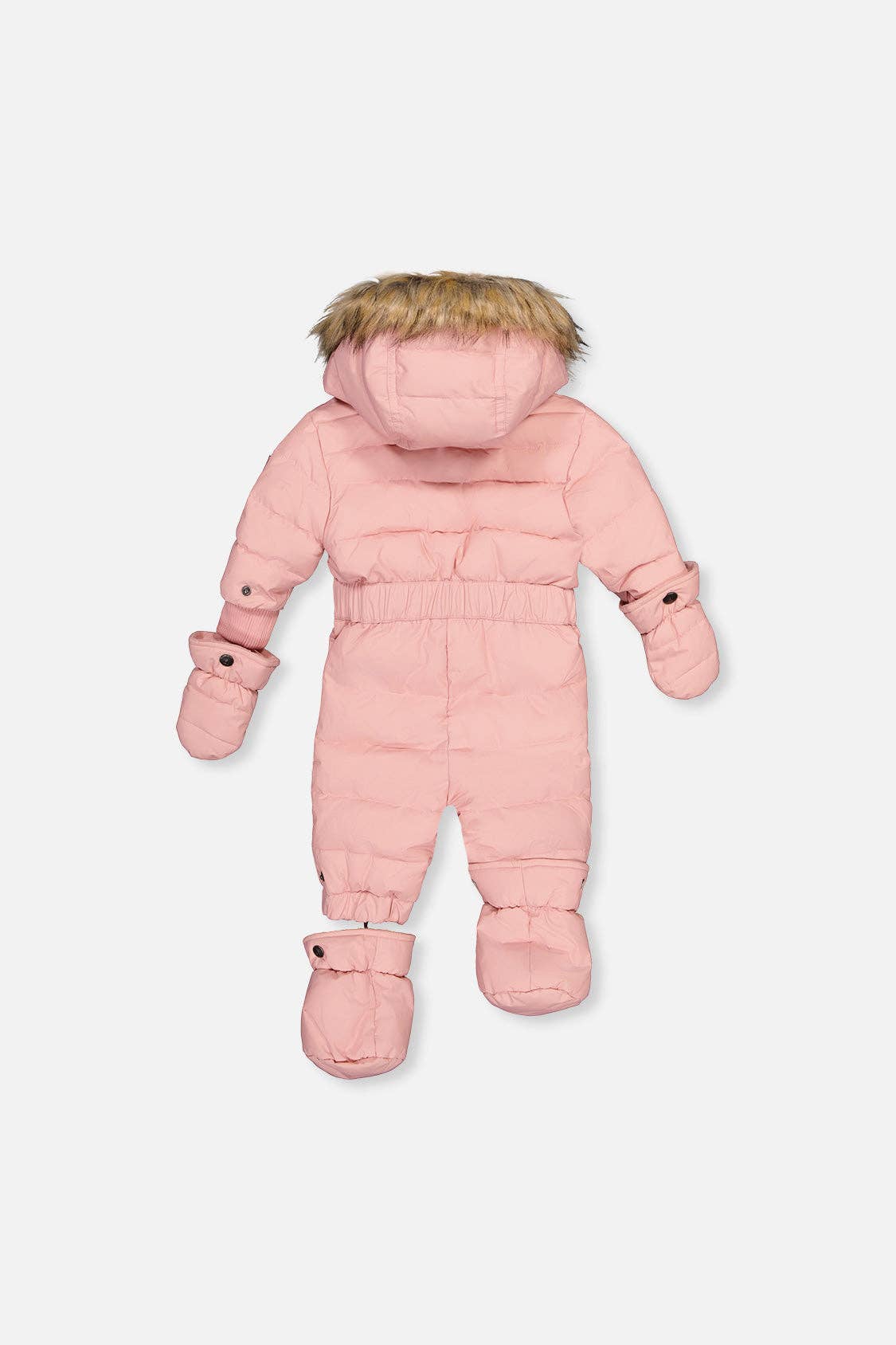 [Pre-order] Baby Original One Piece Puffy Snowsuit Pale Dusty Pink