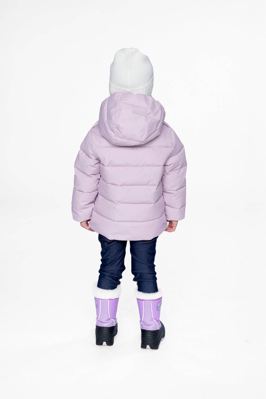 [Pre-order] Winter Jacket Adapted For Car Seats Lavender