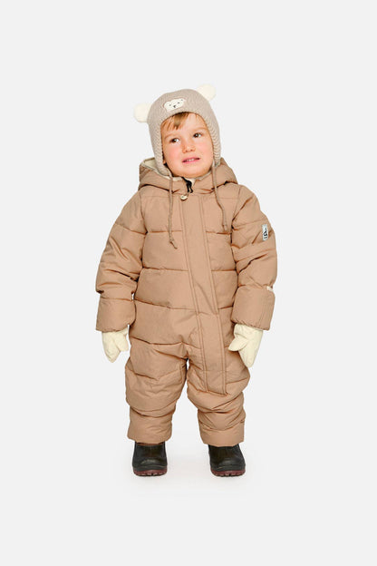 [Pre-order] Baby Cloud One Piece Snowsuit Adapted For Car Seats Beige