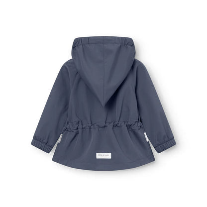 MINI A TURE MATWAI Softshell Jacket GRS - Navy | Ages 2-3
