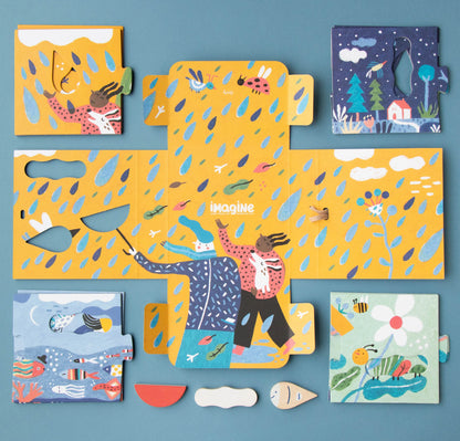 Londji Imagine - Wooden Insert Puzzle for Imaginative Play | Ages 2+