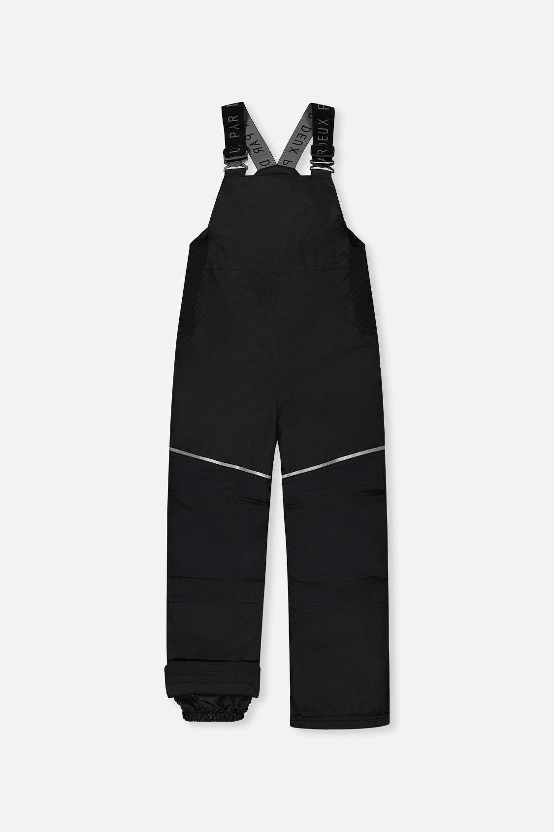 [Pre-order] Two Piece Discover Snowsuit Black Brown And Blue