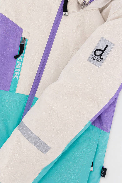 [Pre-order] 2-Piece Teknik Snowsuit Multicolor Diamond Pattern
