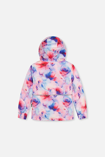 [Pre-order] Light Weight Two Piece Chill Snowsuit Mauve Printed Flowers