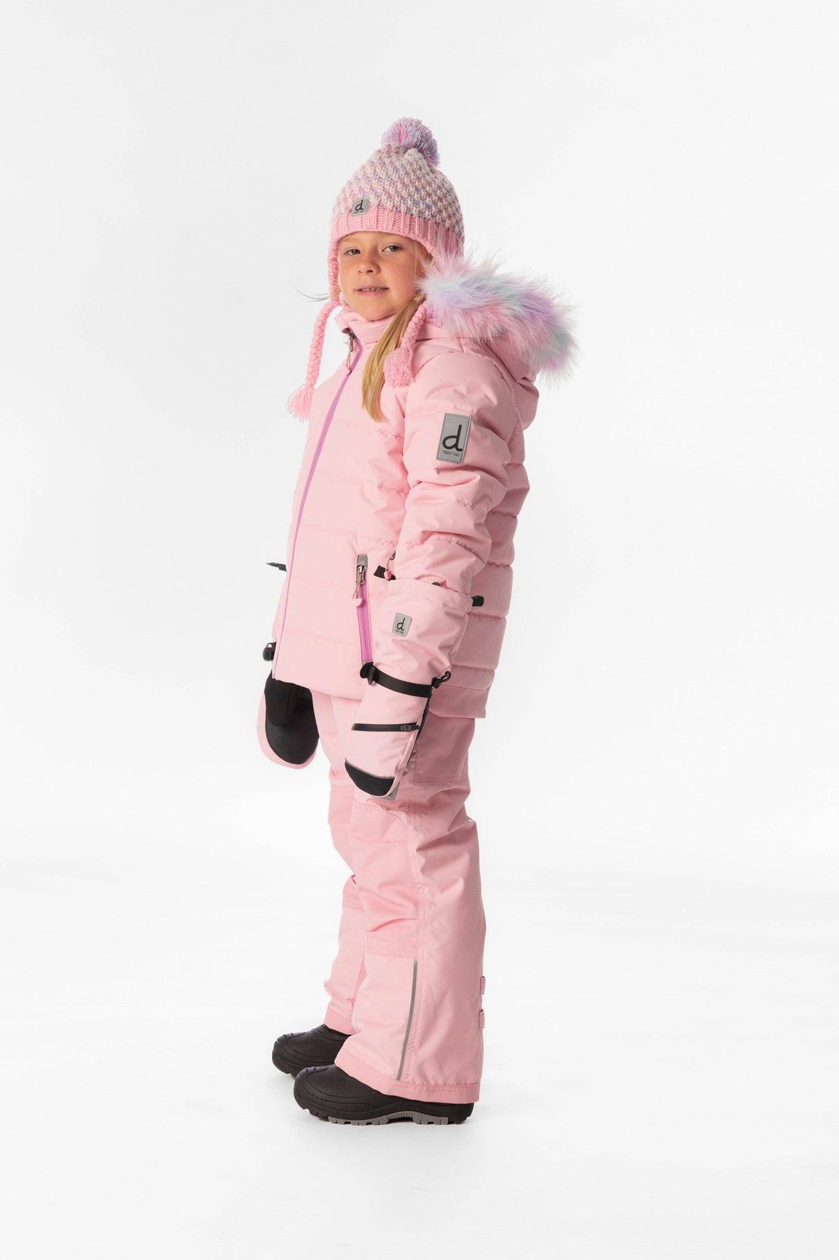 [Pre-order] Two Piece Play Snowsuit Light Pink