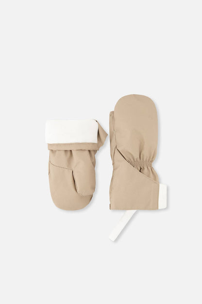 [Pre-order] Lined Baby Mittens Taupe