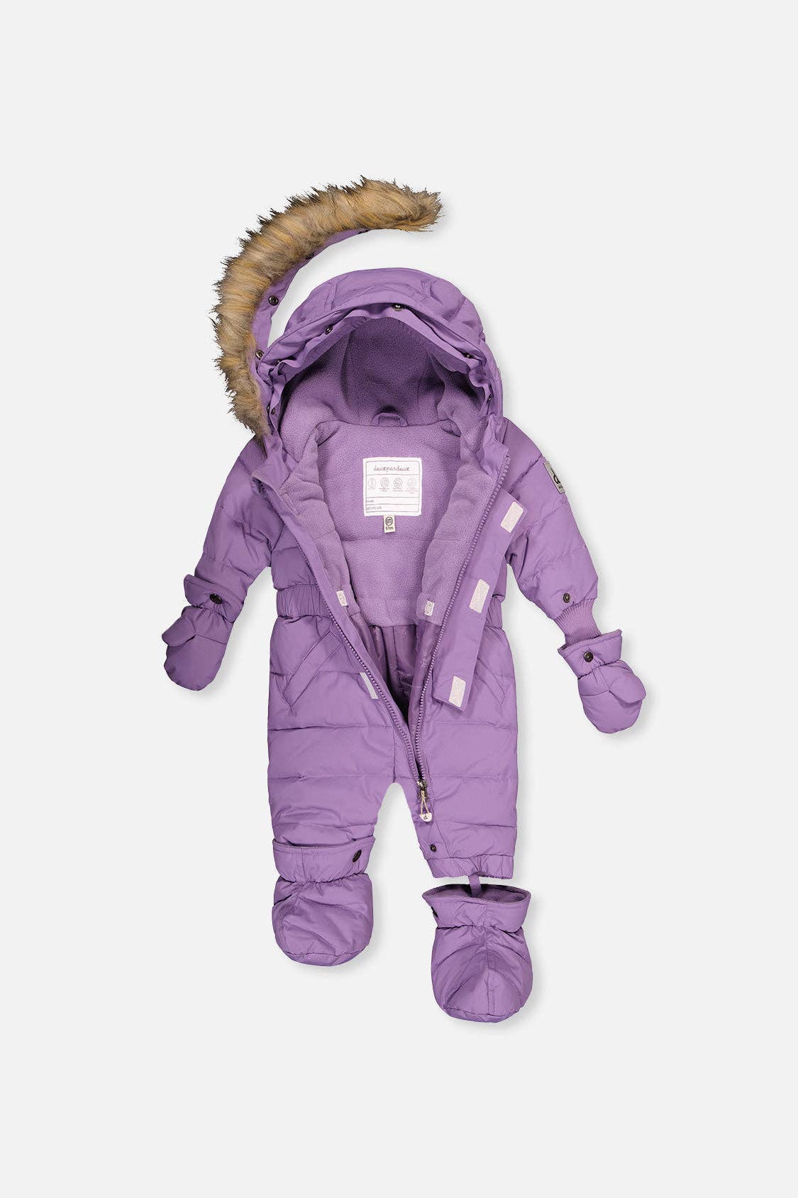 [Pre-order] Baby Original One Piece Puffy Snowsuit Violet