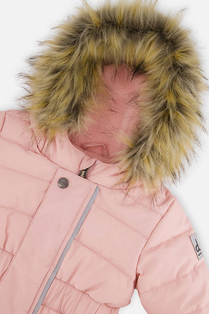 [Pre-order] Baby Original One Piece Puffy Snowsuit Pale Dusty Pink