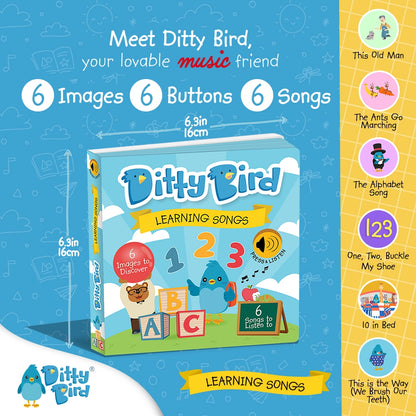 Ditty Bird Baby Sound Book: Learning Songs - Abc Baby Book