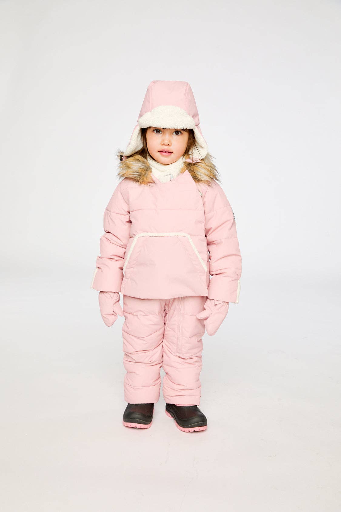 [Pre-order] Baby Snug One Piece Snowsuit Pale Dusty Pink