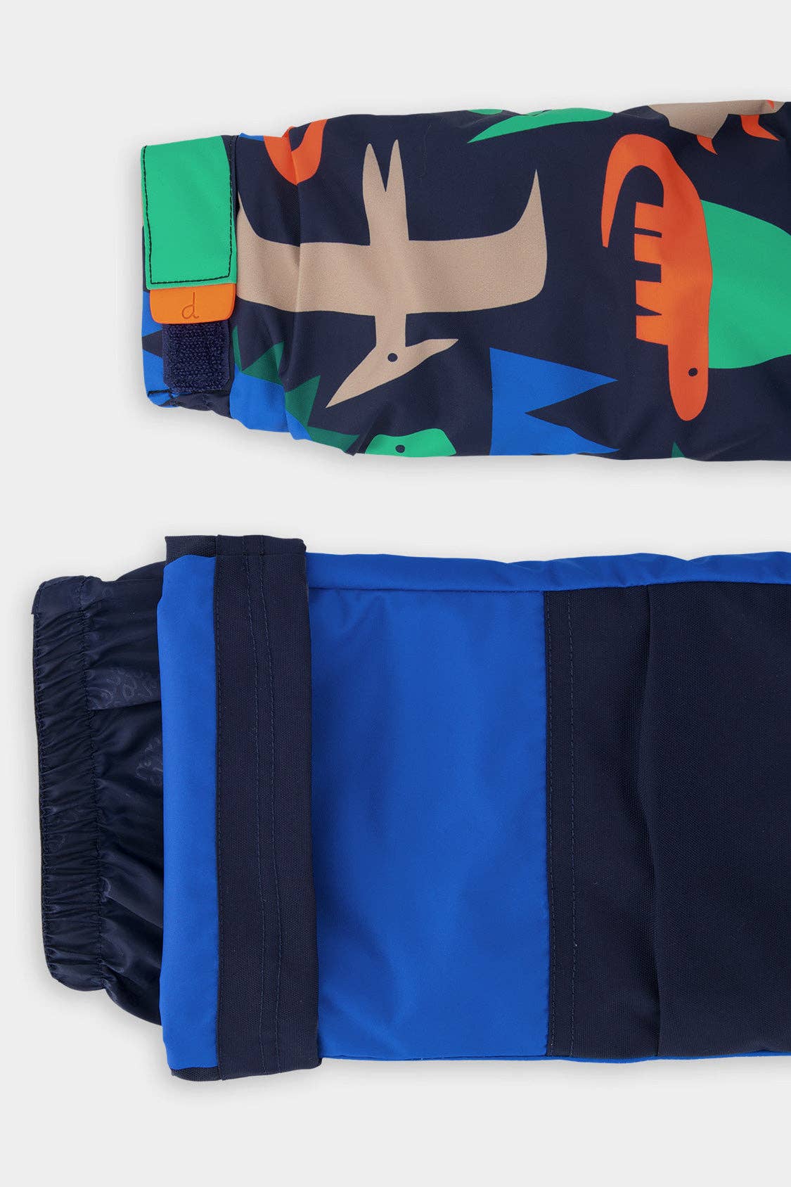 [Pre-order] Two Piece Discover Snowsuit Blue Dinosaur Print